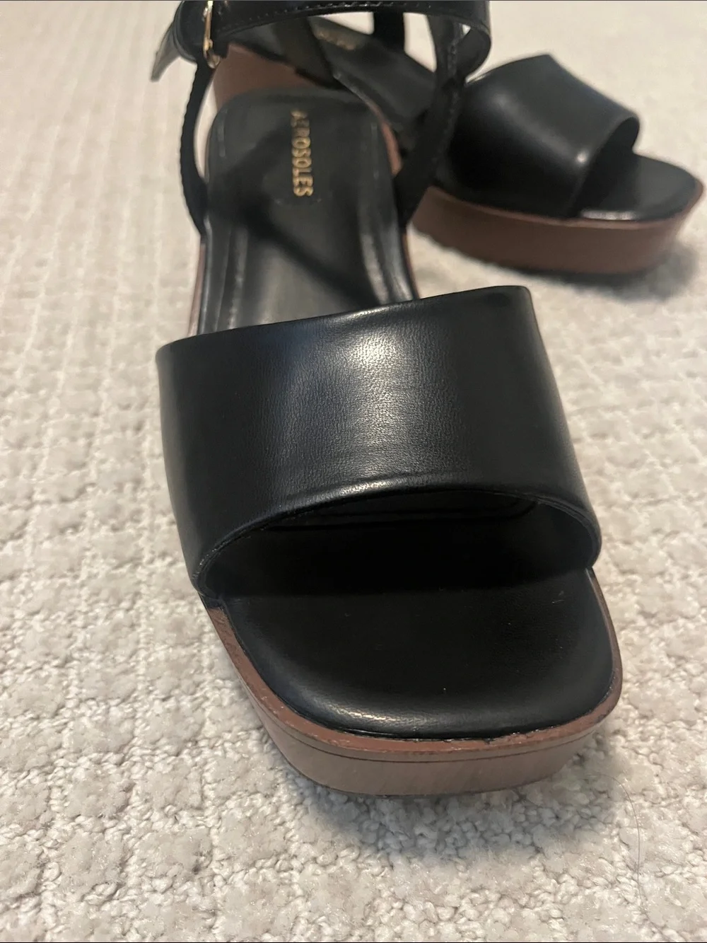 Aerosoles Tate Block Heel Platform Sandals